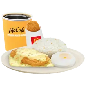 Crispy Chicken Fillet Ala King w Egg Meal