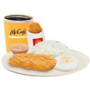 Crispy Chicken Fillet w Egg Meal