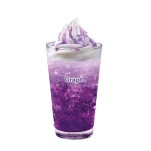 Mcdo menu: Grape McFloat