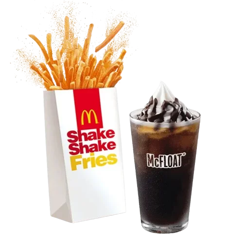Large Shake Shake Fries Cheese N' McFloat Combo Large Shake Shake Fries Cheese N' McFloat Combo
