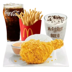 Mega Meal - Chicken McDo w/ Fries & McFlurry Mega Meal - Chicken McDo w Fries & McFlurry