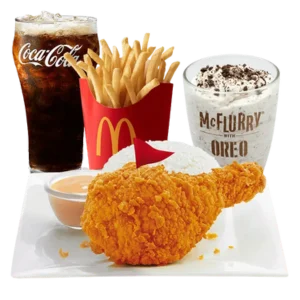 Mega Meal - Spicy Chicken McDo w Fries & McFlurry Mega Meal - Spicy Chicken McDo w Fries & McFlurry