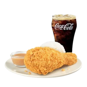 Mega Meal - Spicy Chicken McDo w Fries & McFlurry Sulit Busog - 1-pc. Chicken Mcdo Meal